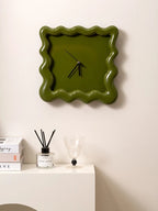 JUNOHR Trendy moderne vægur | legende design, 30 cm stort vægur