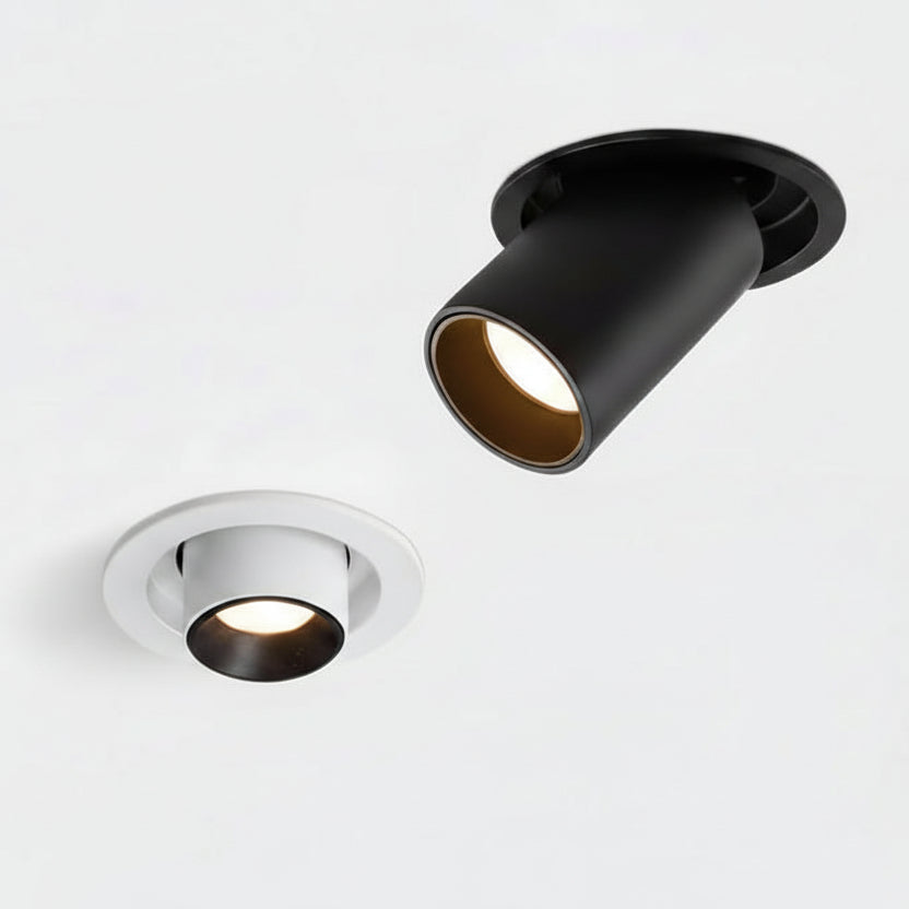 SYLFORM Dæmpbar Downlight i Aluminium til Forsænket Montering – til Moderne Indretning Hvid