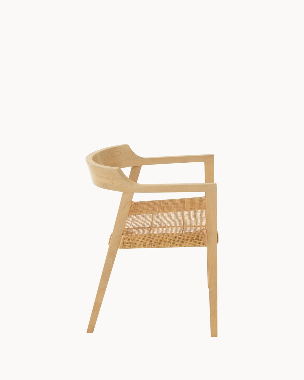 SYLFORM Spisestuestol i Natur Teaktræ