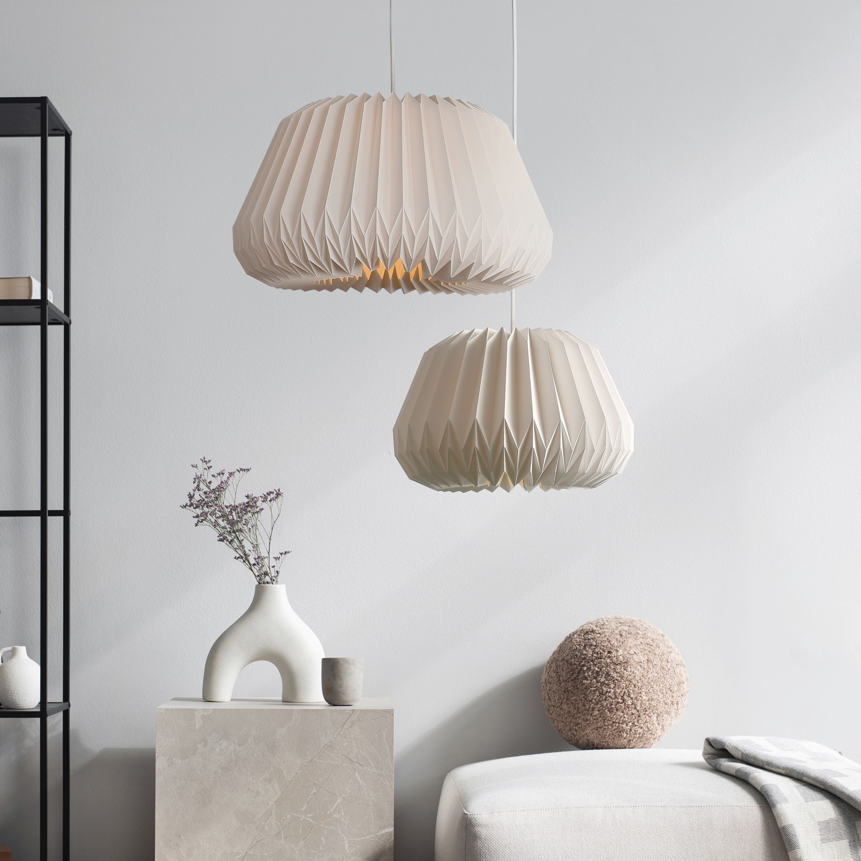 SYLFORM Pendellampe med elegant akryldesign og 360 graders lysfordeling