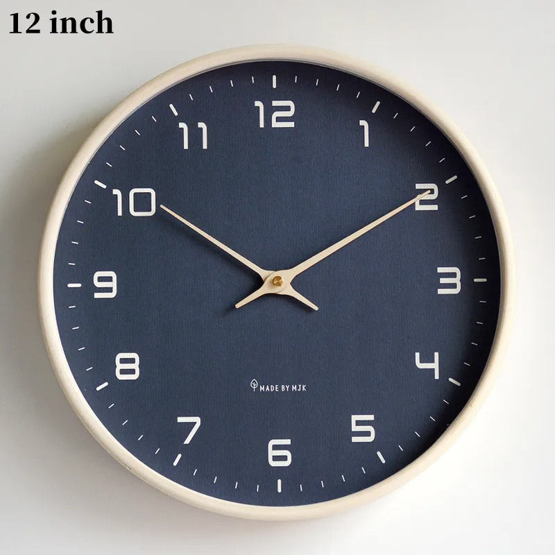 SYLFORM Tidy Vægur | Minimalistisk Design, Silent Mekanisme, Plast 25x25 cm / 30x30 cm Blå 30x30cm