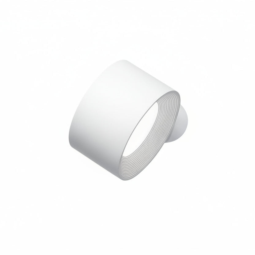 SYLFORM Trådløs Magnetisk Væglampe med 360° Rotation – Moderne Væglampe Dæmpbar og Justerbare Lystoner Hvid