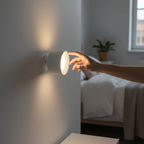 SYLFORM Trådløs Magnetisk Væglampe med 360° Rotation – Moderne Væglampe Dæmpbar og Justerbare Lystoner